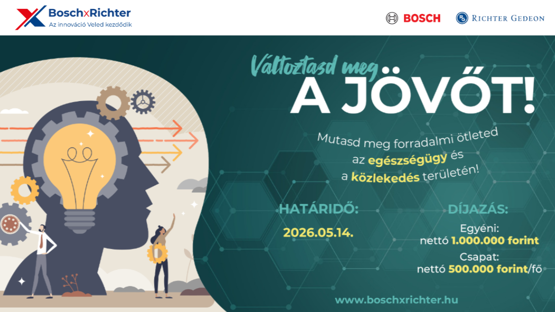 BoschxRichter Ipari Innovációs Díj