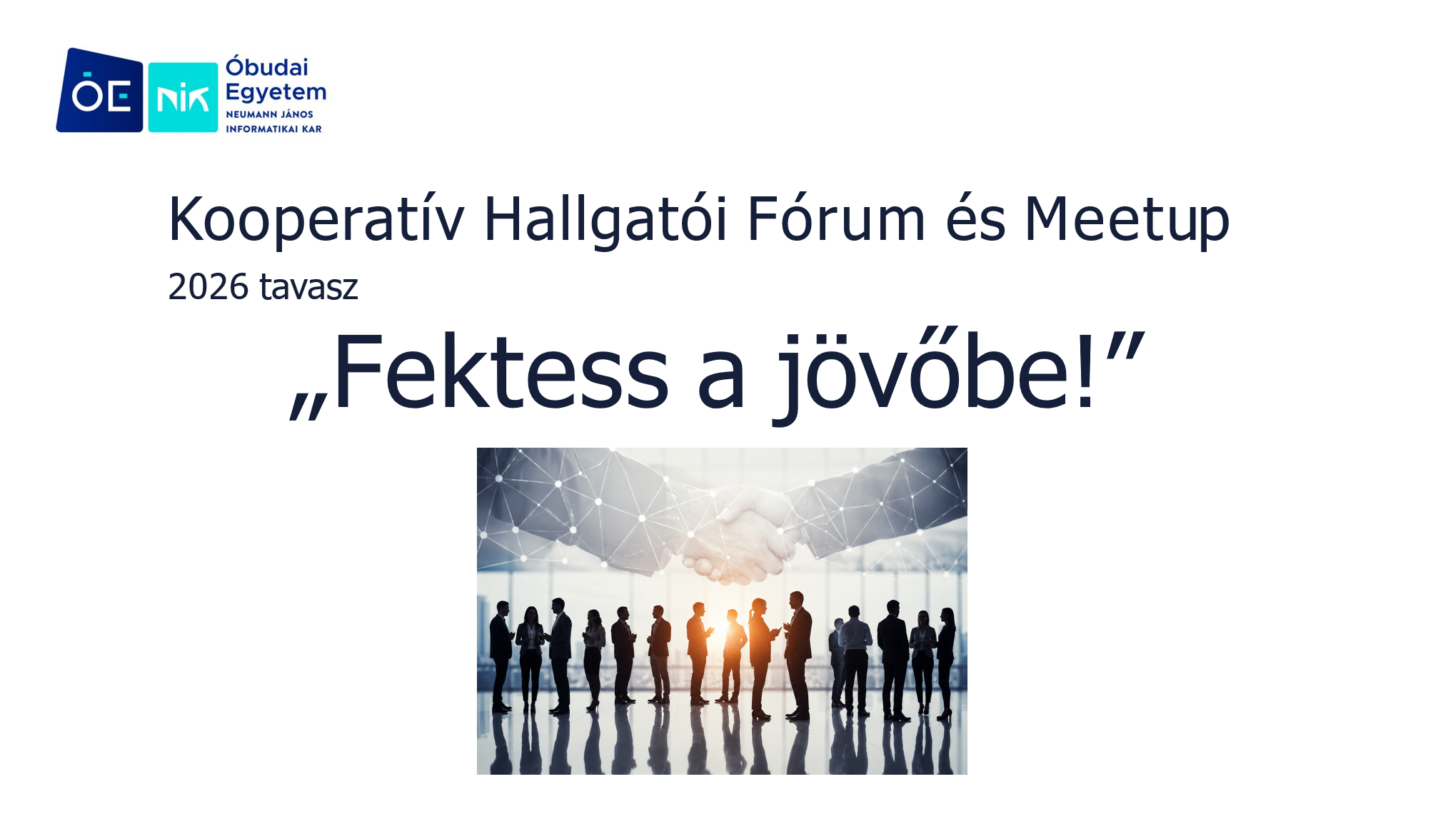 Kooperatív Hallgatói Fórum és Meetup 2026 tavasz